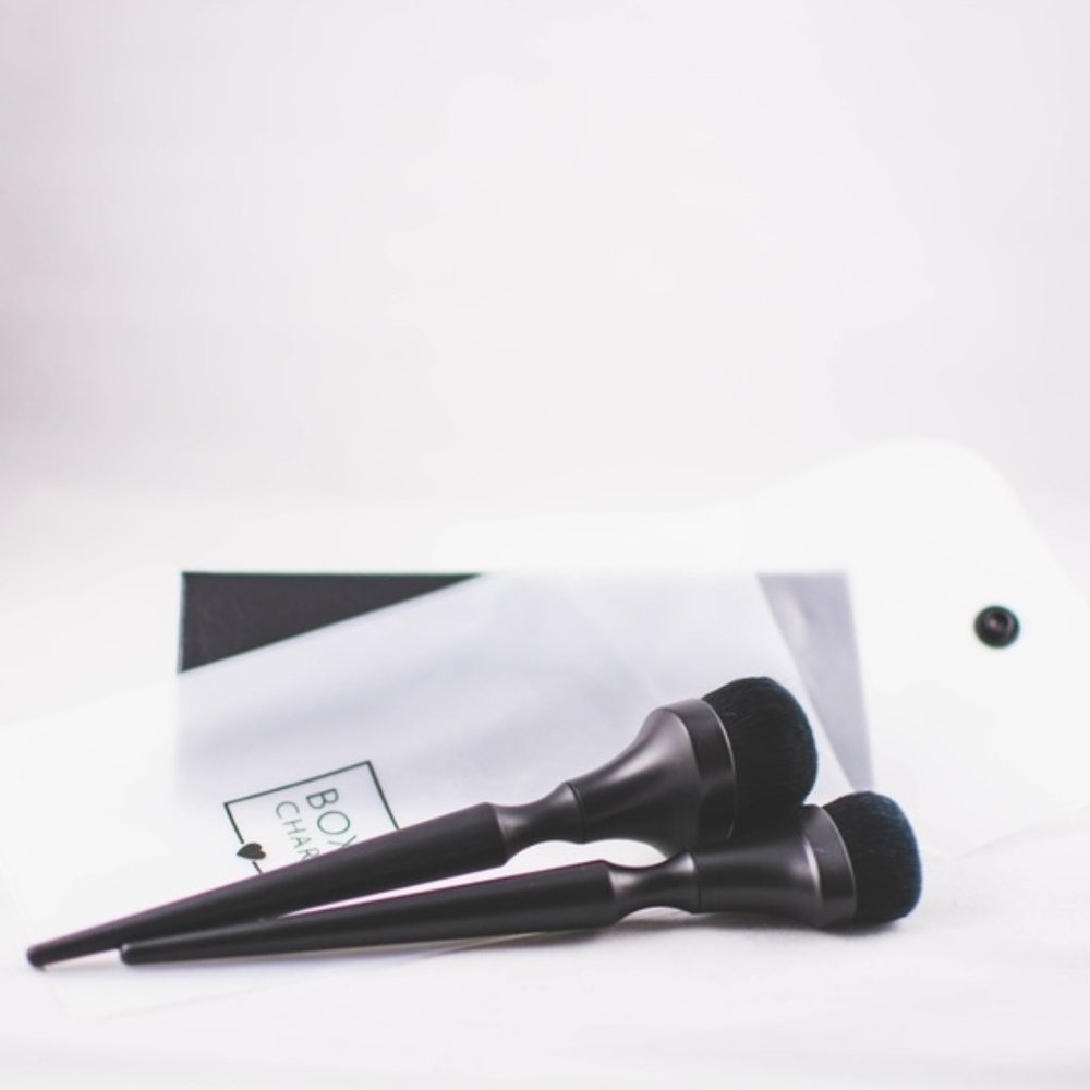 NWT BoxyCharm Liquid/Powder Makeup Brush Duo